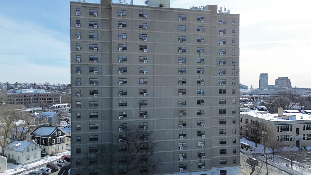 Gradient Deploys Window Heat Pumps at Providence Public Housing Tower, Unlocking 450,000 kWh in Annual Savings
